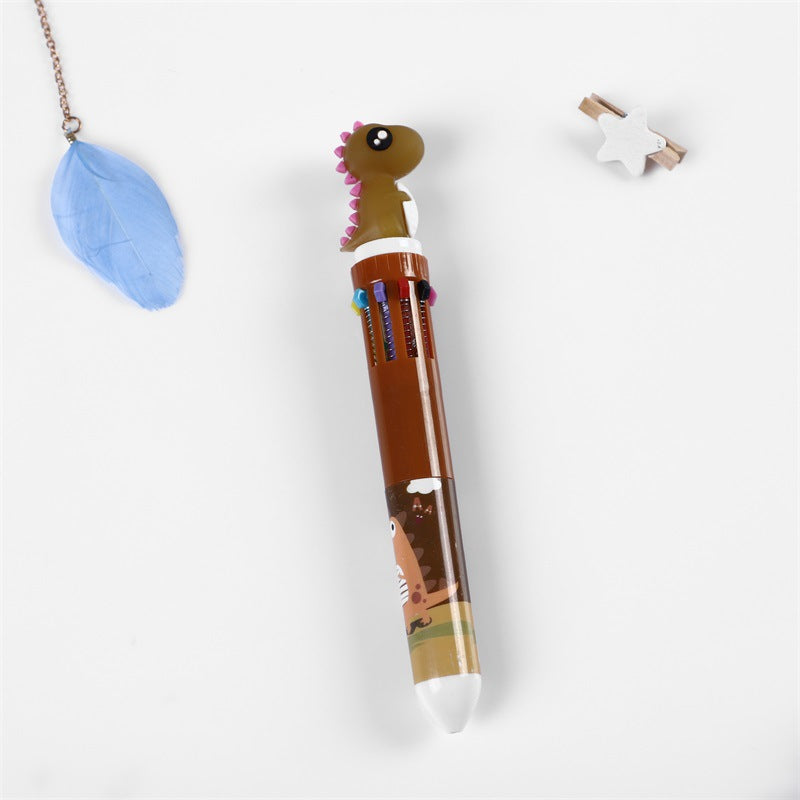 Wholesale Plastic 10-color Ballpoint Pen